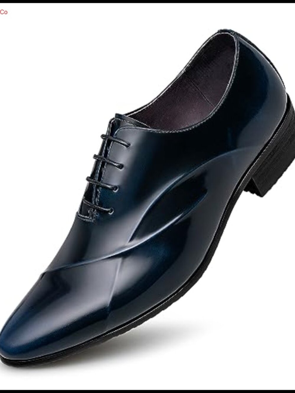 Men's Lace Up Oxford Dress Shoes Pointed Toe Leather Formal Tuxedo